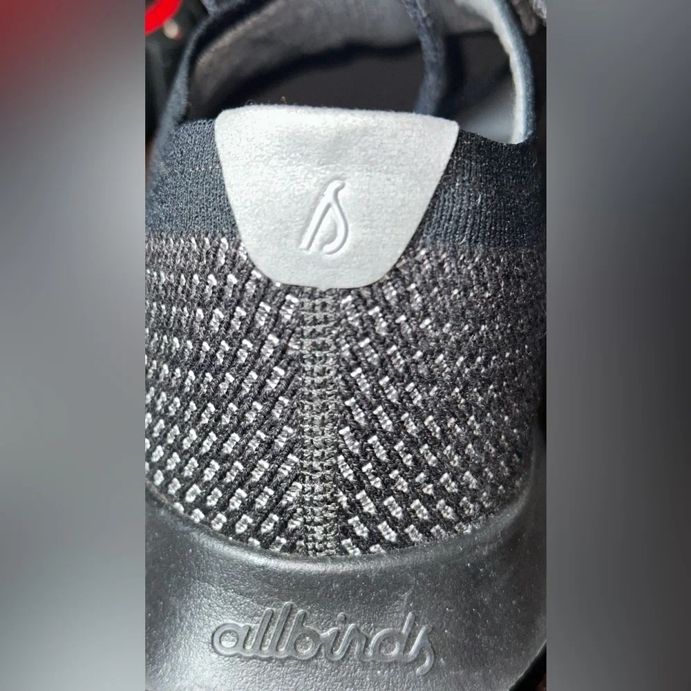 Allbirds Men’s Tree Dasher 2 Black Breathable Knit Active Shoe size 11.5 - Picture 8 of 9